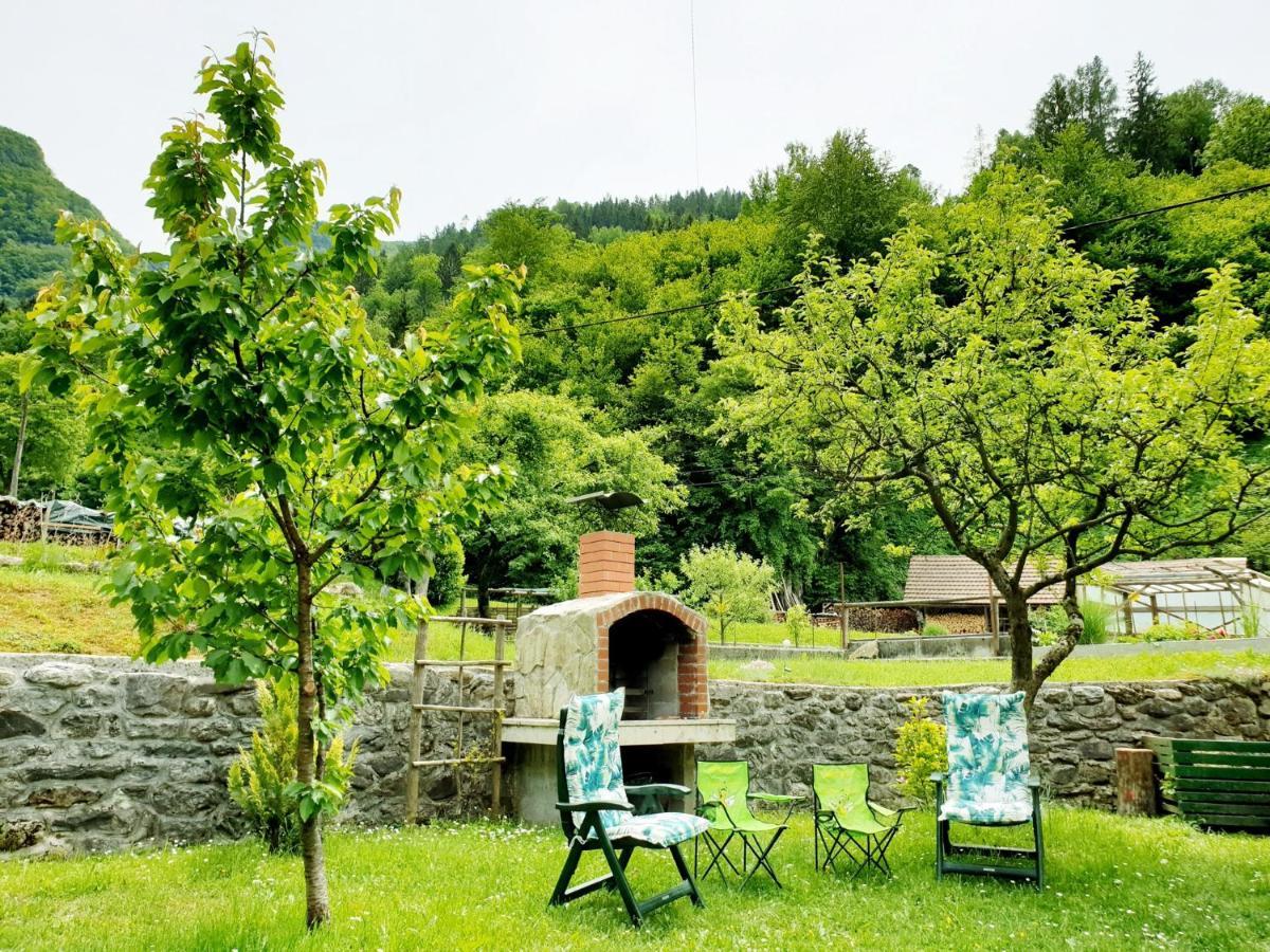 Apartment And Garden House Among The Mountains Podbrdo Luaran gambar