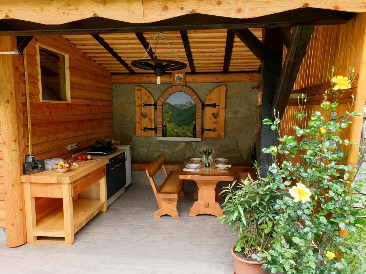 Apartment And Garden House Among The Mountains Podbrdo Luaran gambar