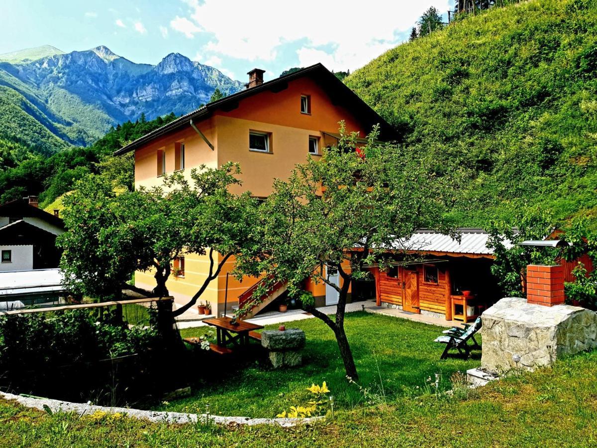 Apartment And Garden House Among The Mountains Podbrdo Luaran gambar